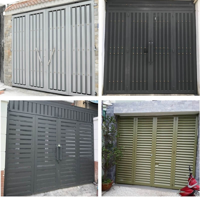 Cổng rào sắt hộp đẹp