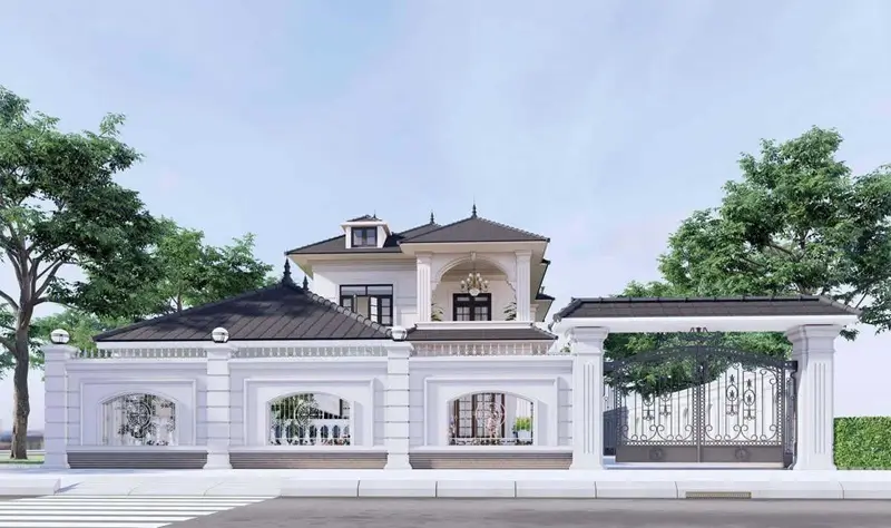 Hàng rào biệt thự