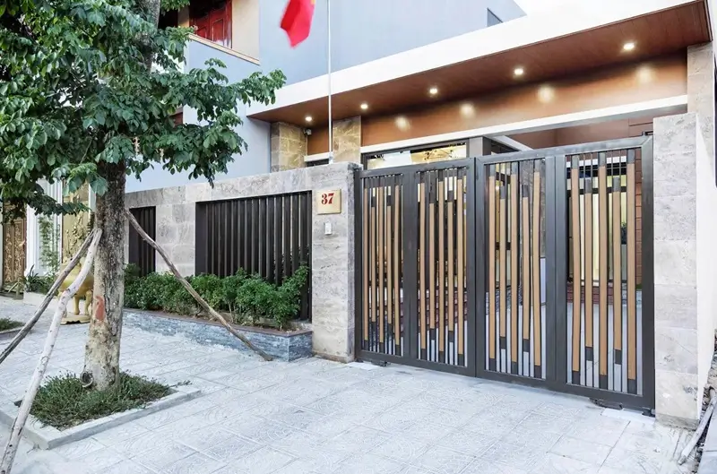 Cổng rào nhà cấp 4